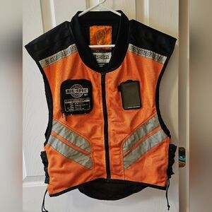 Icon Motosports Mil-Spec High Vis Mesh Safety Vest Reg Size Asphalt Technologies